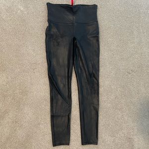 SPANX faux leather leggings